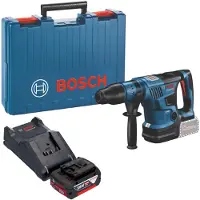 Bosch GBH 18V-36 C Professional : perceuse-marteau sans fil 18 V, 7 J, SDS max, moteur Brushless, incluant 1 batterie 5,0 Ah, un chargeur et une mallette