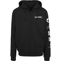 Mister tee Veste de survêtement 'Linkin Park Anniversary' noir / blanc