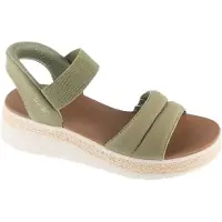SKECHERS Sandales 'Slip-Ins: BOBS Sun Ray' vert