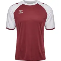 Hummel T-Shirt fonctionnel 'Match League' bourgogne / blanc