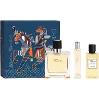 Hermès Paris Terre D'Parfum 75 ml + Parfum 15 ml + SG pour corps et cheveux 40 ml M