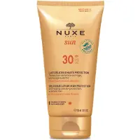 Nuxe Sun Delicious Cream High Protection lait solaire visage et corps SPF 30 150 ml