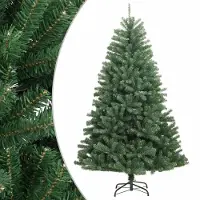 Prolenta Maison Exclusive - Sapin de Noël artificiel pliable avec pied, vert, 180 cm
