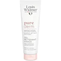 Louis Widmer Purederm Gel Nettoyant Visage - Sans Parfum 125 ml Gel Nettoyant