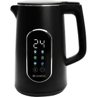 Champion Bouilloire numérique avec maintien au chaud 1,7 L VK800 Noir mat