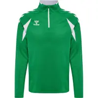 Hummel Sweat de sport sapin / blanc