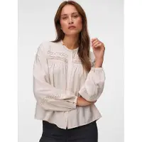 Vero Moda Chemisier 'VMCasey' écru