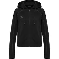 Hummel Veste de survêtement gris / noir