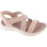 SKECHERS Sandales 'Slip-Ins: Go Walk Flex Sandal - Glimmer Up' rose