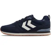 Hummel Chaussure de sport 'Monaco' mastic / bleu nuit