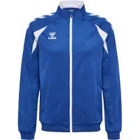 Hummel Veste de survêtement bleu roi / blanc