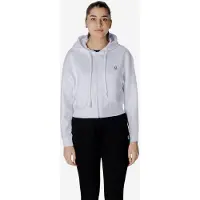 Armani Exchange pour femme. XW000822AF10818U0002 Sweat zippé blanc (M), Casuel, Sport, Coton, Multisport