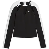 Puma T-shirt 'T7' noir / blanc