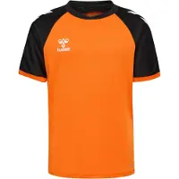Hummel T-Shirt fonctionnel orange / noir / blanc