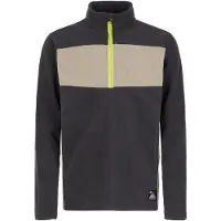 Protest Marnix Half Zip Long Sleeve T-shirt Gris 176 cm Garçon