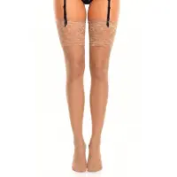 Glamory Bas sans jarretelle 'Luxury 20' beige