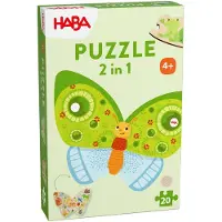 Haba 2in1 Puzzle Papillon