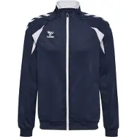 Hummel Veste de survêtement bleu foncé / blanc cassé