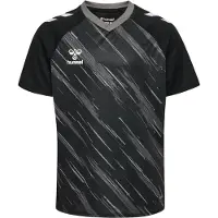 Hummel T-Shirt fonctionnel gris / noir / blanc