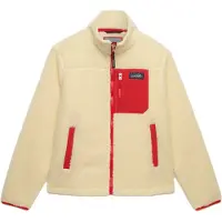 Superdry Heritage Through Fleece Full Zip Sweatshirt Beige S Femme