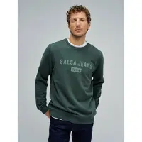 Salsa Jeans Sweat-shirt vert foncé