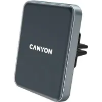 Canyon Support magnétique pour téléphone portable Charge QI (15 W), Chargeur sans fil, Noir