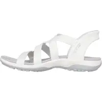 SKECHERS Sandales 'Reggae Slim - Stretch Flex' blanc
