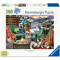 Ravensburger Puzzle Endroits confortables : Autour de l'horloge XXL 500 pièces