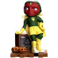 Marvel Wandavision Halloween Vision Minico Figure Vert Enfants
