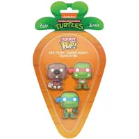 Funko POP! Pop! Ninja Turtles - Splinter Carrot Pocket POP Vinyl Figurki 3-pack