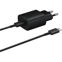 Samsung Chargeur Mural Usb-a Et Usb-c Ep-ta800ebe + Ep-da705bbe 25w Travel