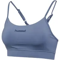 Hummel Prima Medium Impact Sports Bra Bleu S Femme