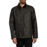 Barbour - Veste cirée authentique - Short Bedale Wax Jacket Olive en Coton - Taille L - Vert