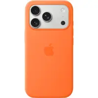 Apple Coque en silicone avec MagSafe pour iPhone 17 Pro - Orange