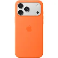 Apple Cover Silicone Magsafe Iphone Pro Max 17 Orange