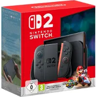 Nintendo Switch 2 + Mario Kart World-Set, Console de jeu, Noir