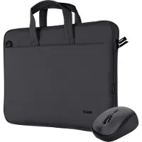 Trust Bologna Laptop Briefcase Noir