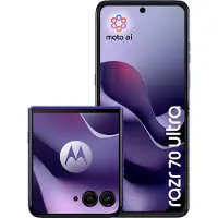 Motorola Razr 70 Ultra (512 Go, PANTONE Bleu Orient, 6.96", Double SIM, 5G), Téléphone portable, Bleu, Violet