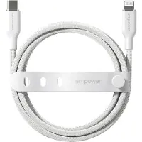 PanzerGlass empower by Racing USB-C to Lightning 1.2m hvid