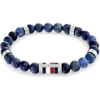 Tommy Hilfiger Sodalith Perlenarmband Beads 2790711, (Sodalite)