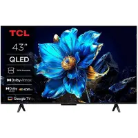 TCL T69C 43T69C TV 109,2 cm (43") 4K Ultra HD Smart TV Wifi Noir 350 cd/m²