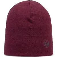 Buff Merino Midweight Beanie Rouge