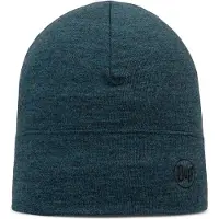 Buff Merino Midweight Beanie Bleu