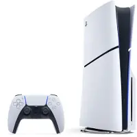 PS PS5 Disc Konsole, Console de jeu, Blanc, Noir