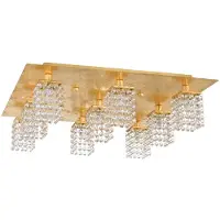 Eglo 97722 PYTON GOLD Plafonnier LED clair G9 9x3W