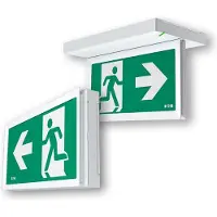 Eaton Ceag Systèmes d'éclairage de secours Luminaires à pictogramme 20m AT L, 1-8H FT2ED4IATL18
