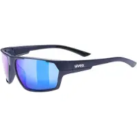 Uvex Sportstyle 233 Polavision Polarized Sunglasses Noir Polavision Mirror Blue/CAT3