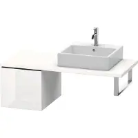 Duravit L-Cube Meuble bas pour console, 1 tiroir, 420x400x547mm, LC583102222