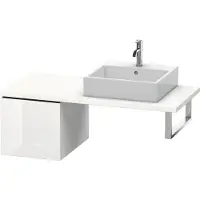 Duravit L-Cube Meuble bas pour console, 1 tiroir, 420x400x547mm, LC583108585
