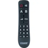 Schwaiger UFB1100533 Fernbedienung Universal 2in1 20 Tasten